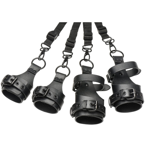 XR Brands Master Series All Access Bed Restraint Kit - Bondage Kits