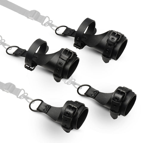 XR Brands Master Series All Access Bed Restraint Kit - Bondage Kits