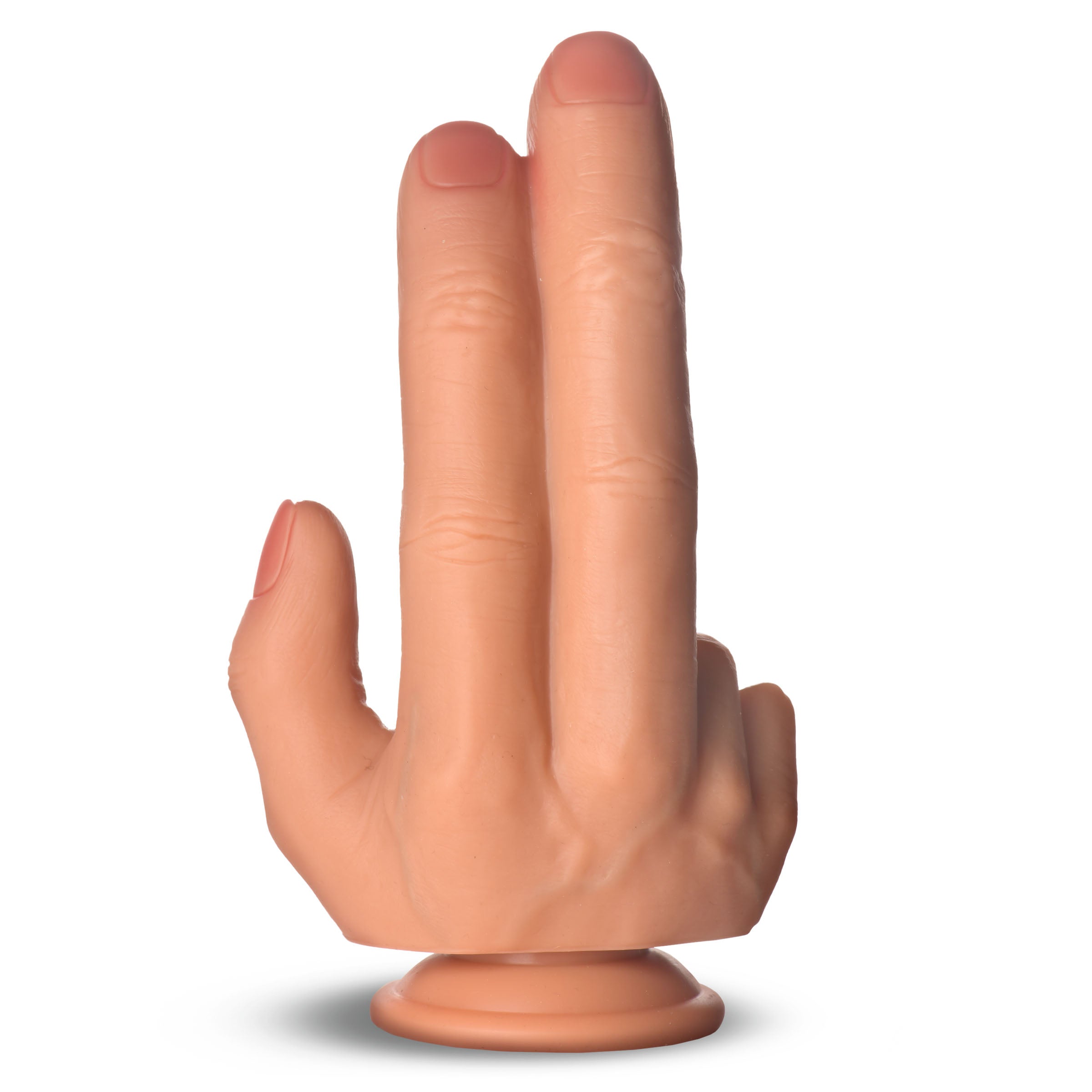 XR Brands Master Series The Shocker Realistic Finger Dildo - - Realistic Dildos