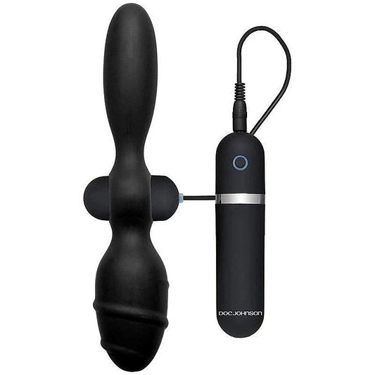 TitanMen's Dual-Ended Vibrating Pleasure Plug by Doc Johnson - Prostate Toys