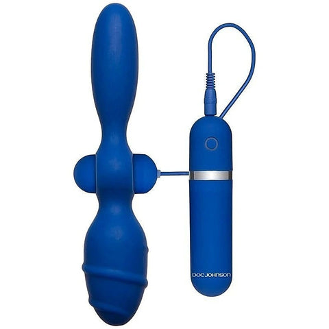 TitanMen's Dual-Ended Vibrating Pleasure Plug by Doc Johnson - Prostate Toys