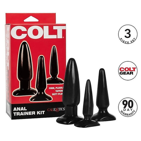 Colt Three Sizes Anal Plugs Trainer Kit - Prostate Toys