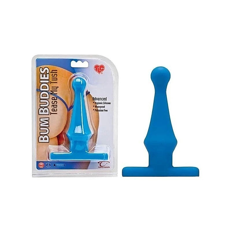 Topco Bum Buddies Tease My Tush Silicone Butt Plug Premium Design - Prostate Toys