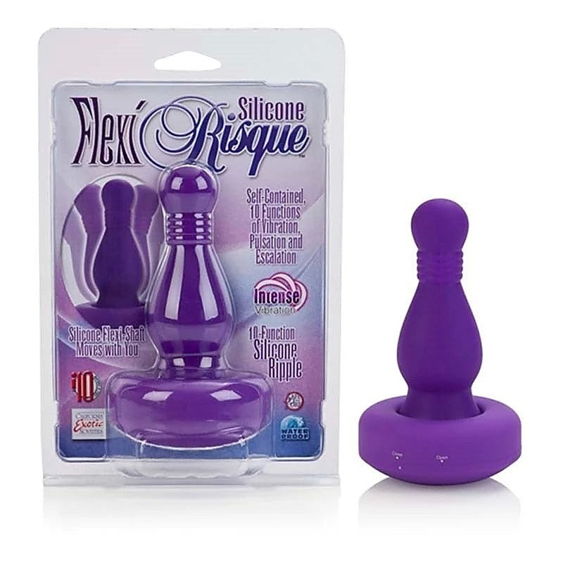 Silicone Flexi Risque Ripples Prostate Massager - Prostate Toys