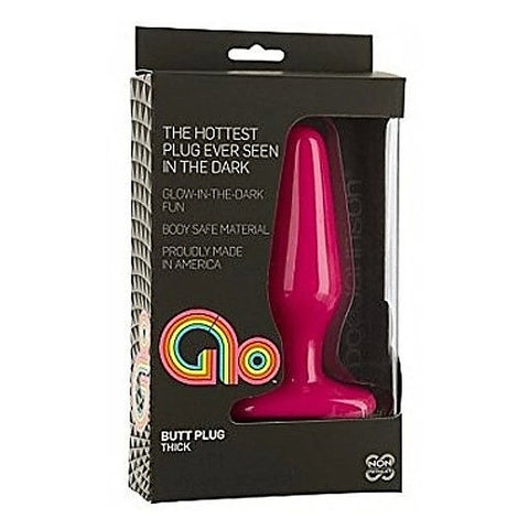 Glo Body Safe Butt Plug Thick by Doc Johnson - Butt Plugs