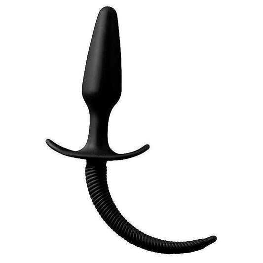 Shove Up 4 Inch Silicone Butt Plug with Tail - Butt Plugs