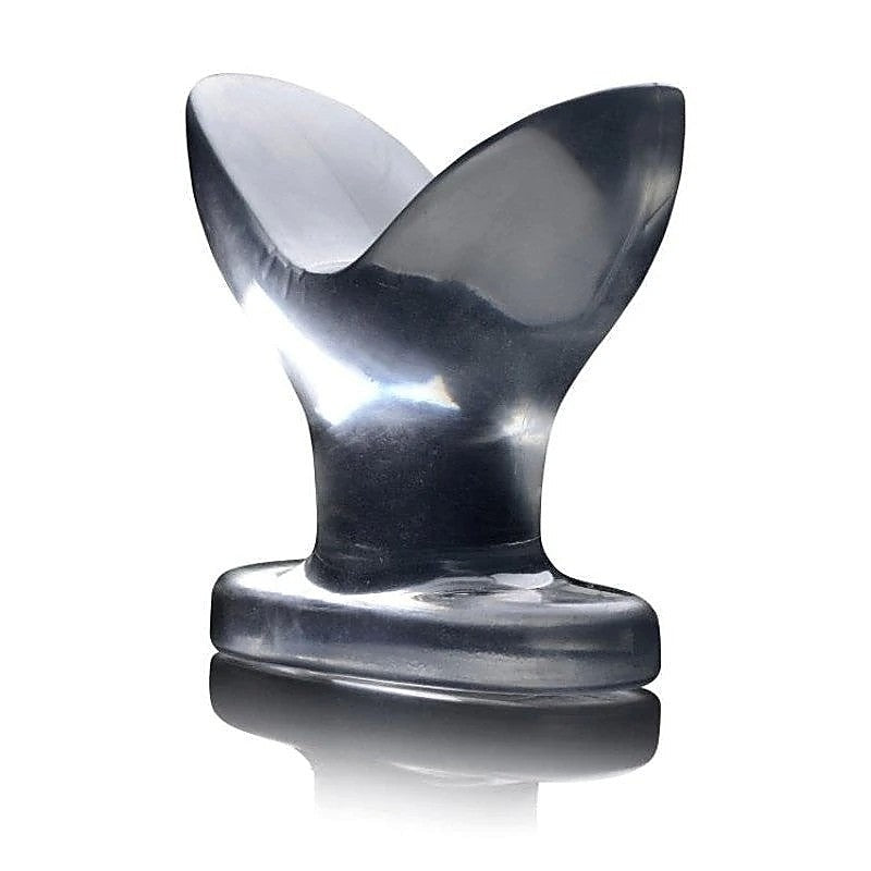 Premium Anchored Clear Anal Plug by XR Brands - Butt Plugs