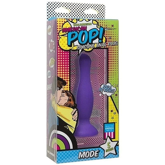 American Pop Mode 5 inch Anal Plug by Doc Johnson - Butt Plugs