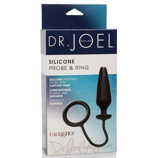 Dr Joel Kaplan Silicone Anal Probe Cock Ring by CalExotics - Butt Plugs