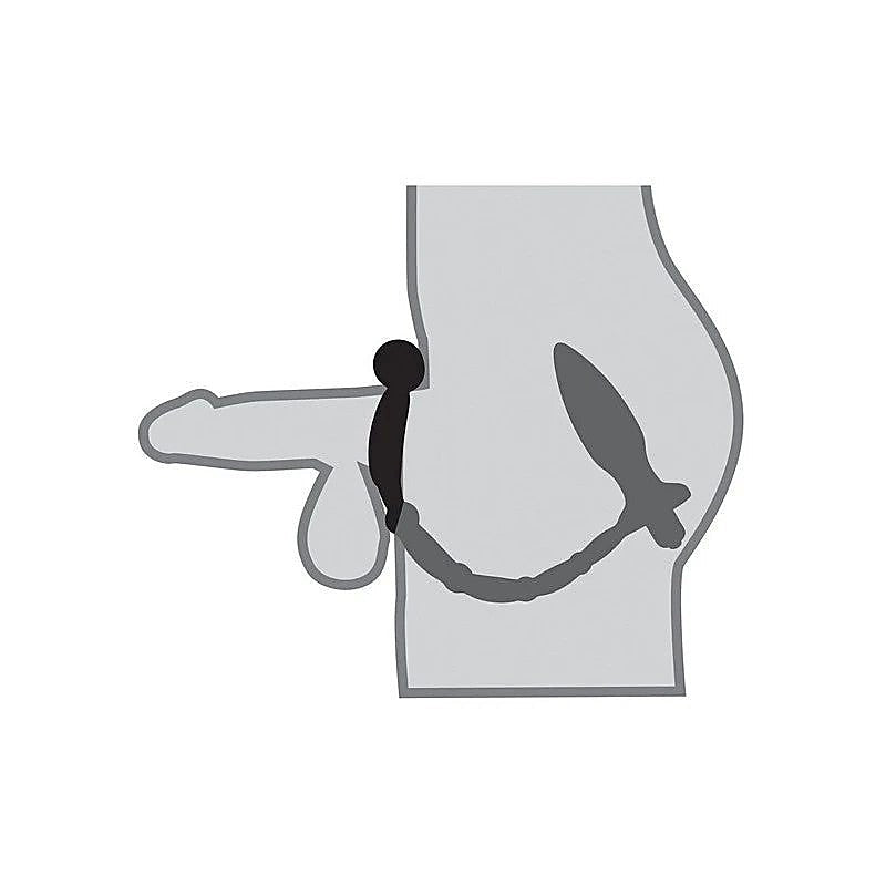 Ass-Kicker With Cock Ring by Pipedream Products - Butt Plugs
