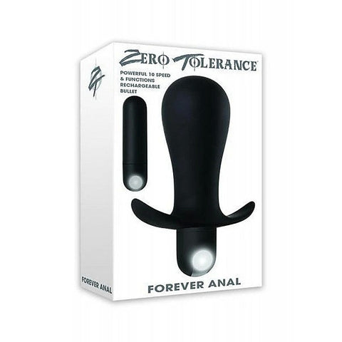 Zero Tolerance Forever Anal Vibrating Butt Plug by Evolved - Anal Vibrators