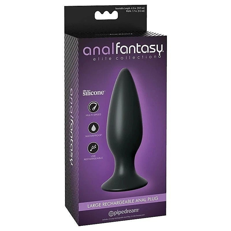 Anal Fantasy Elite Collection Rechargeable Anal Plug - Anal Vibrators