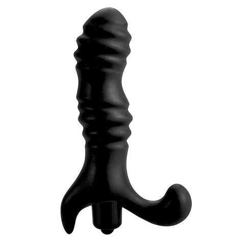 Shots Toys Big Kick G Spot or P Spot Massager Black Dual Purpose - G-Spot Vibrators