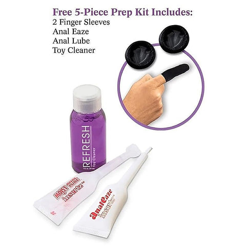 Anal Fantasy Collection Elite Vibro Anal Balls - Butt Plugs
