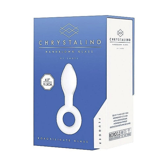 Chrystalino Plugger White by Shots Toys - Butt Plugs