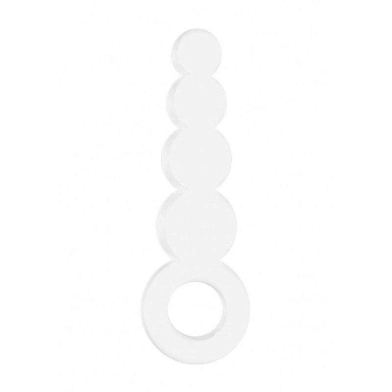 Chrystalino Tickler White by Shots Toys - Glass Sex Toys