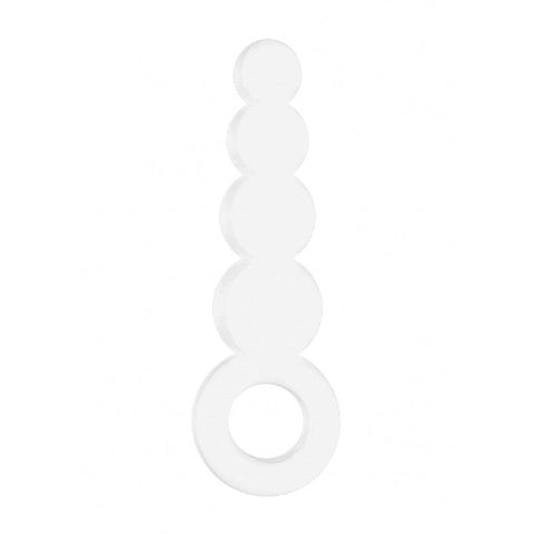Chrystalino Tickler White by Shots Toys - Glass Sex Toys