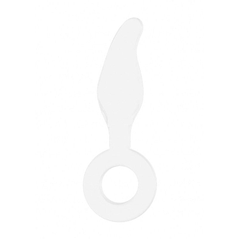 Chrystalino Gripper White by Shots Toys - Glass Sex Toys