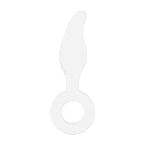 Chrystalino Gripper White by Shots Toys - Glass Sex Toys