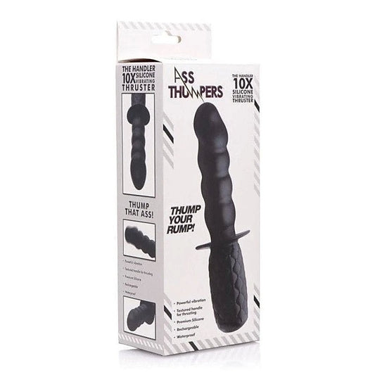 Handler 10X Vibrating Butt Plug Thruster by XR Brands - Butt Plugs