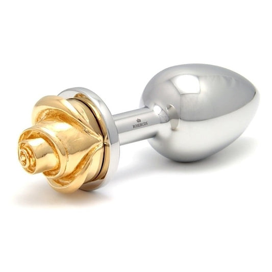 Luxe Rose Flash Gold Medium by Rosebuds Jewelry - Steel Sex Toys