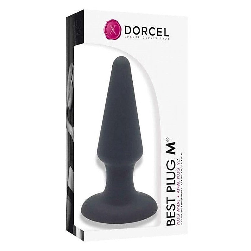 DORCEL Silicone Best Butt Plug With Oval Base Premium Body Safe Design - Unclassified
