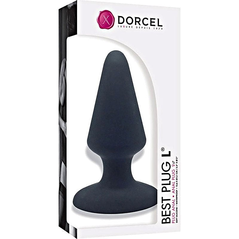 DORCEL Silicone Best Butt Plug With Oval Base Premium Body Safe Design - Unclassified