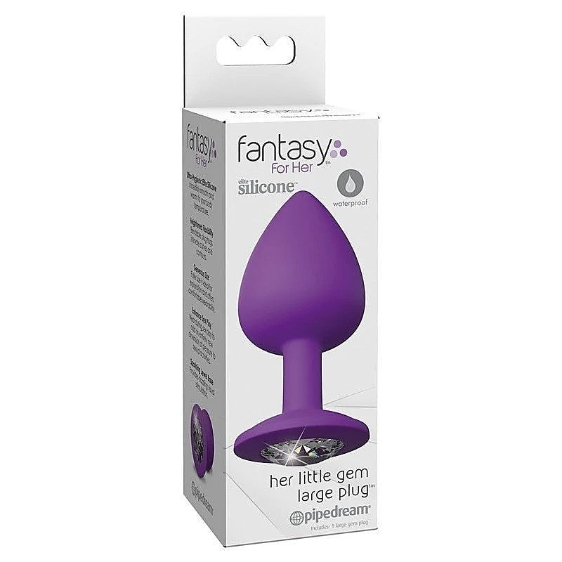 Her Little Gem Silicone Butt Plug by Pipedream Products - Butt Plugs