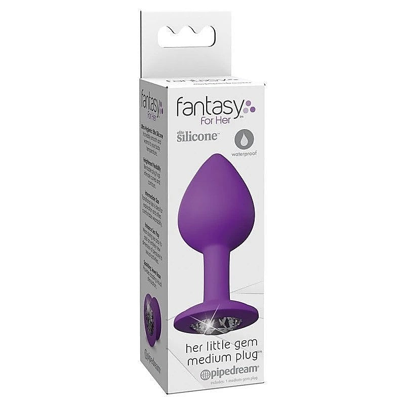 Her Little Gem Silicone Butt Plug by Pipedream Products - Butt Plugs