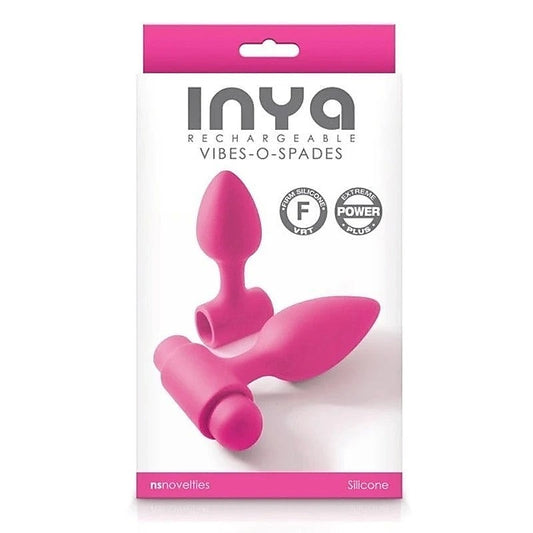 INYA Vibes-O-Spades Vibrating Butt Plugs Set of 2 - Butt Plugs