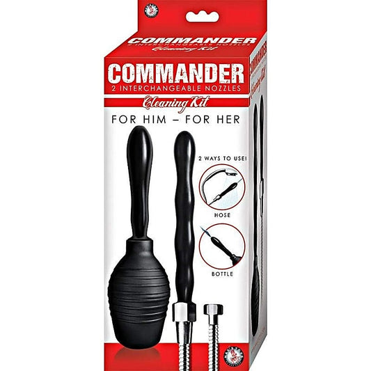 Commander Cleaning Kit by Nasstoys - Anal Cleansing
