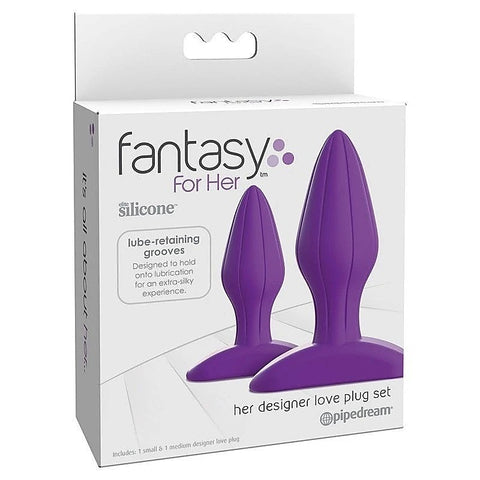 Designer Love Silicone Plug Set by Pipedream Products - Butt Plugs