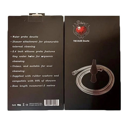 Premium Refreshing Silicone Douche by Desir - Anal Cleansing