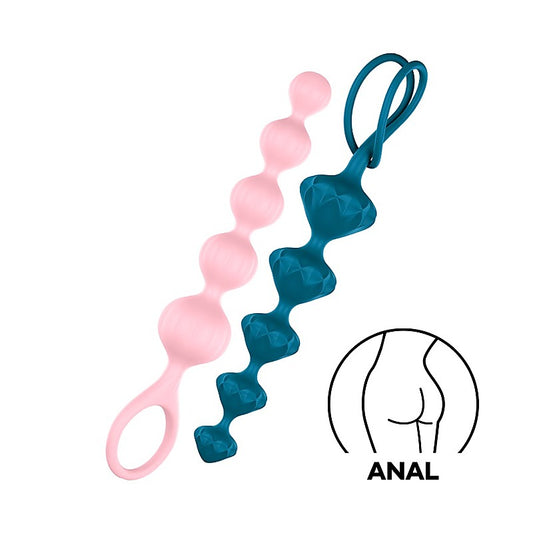 Love Beads Anal Beads Set of 2 by Satisfyer - Anal Beads and Balls