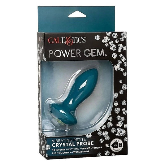 Power Gem Vibrating Petite Crystal Probe - Anal Vibrators
