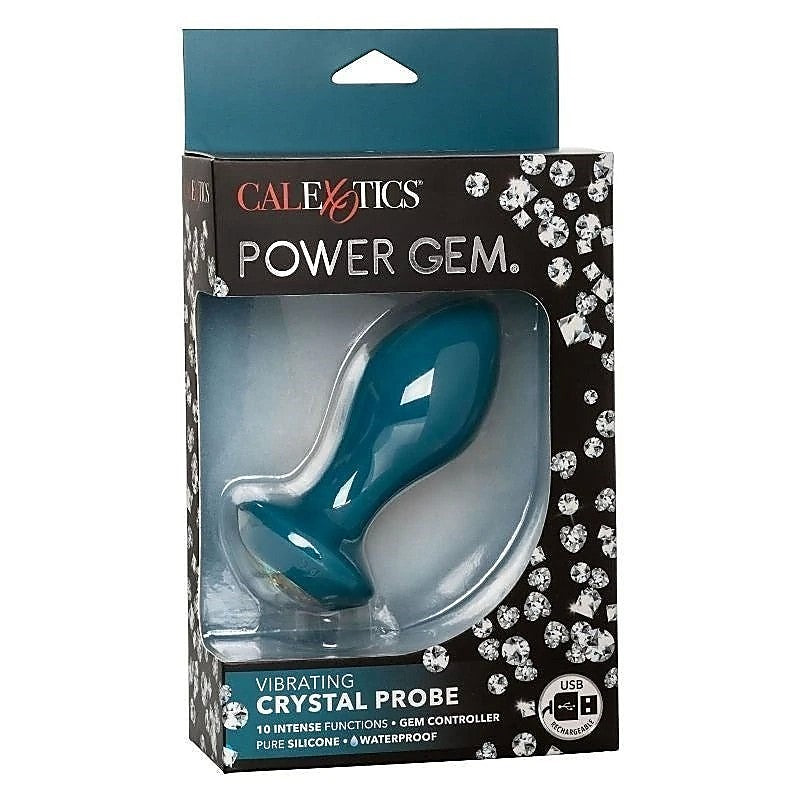 Power Gem Vibrating Crystal Probe by California Exotics - Anal Vibrators