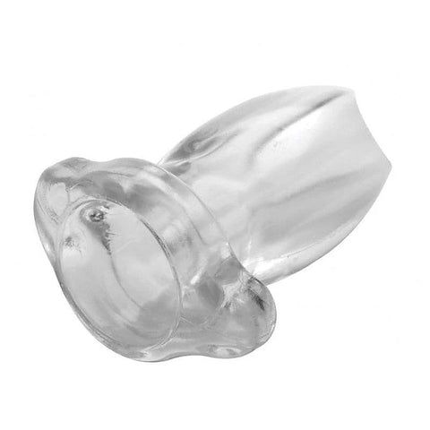 Gape Glory Clear Hollow Anal Plug by XR Brands - Butt Plugs