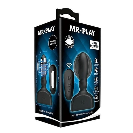 Mr Play Inflatable Anal Vibrator by Baile - Anal Vibrators