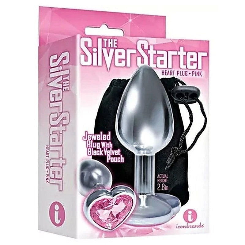 Silver Starter by Icon Brands - Butt Plugs