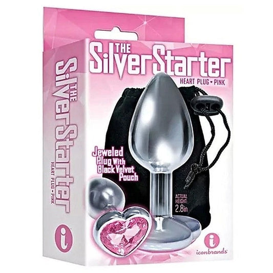 Silver Starter by Icon Brands - Butt Plugs