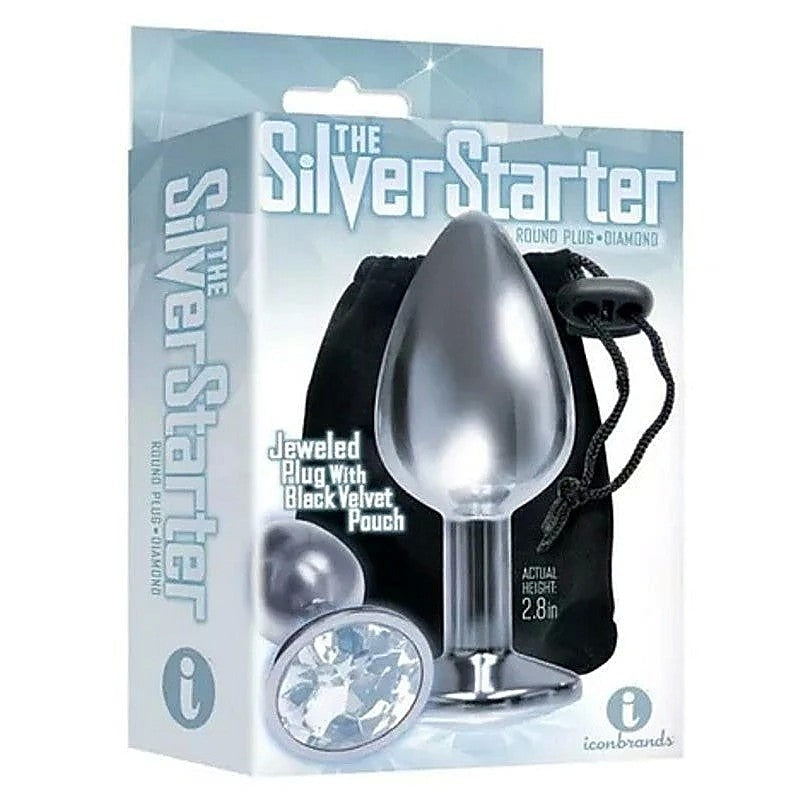 Silver Starter by Icon Brands - Butt Plugs