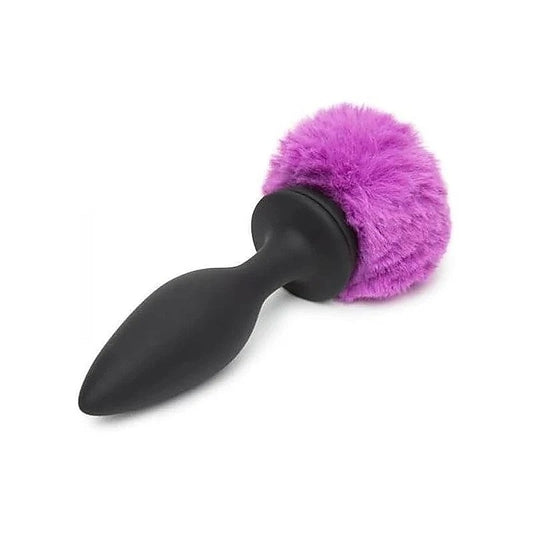 Happy Rabbit Rechargeable Vibrating Bunny Tail Butt Plug - Anal Vibrators