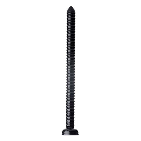 Hosed 19 Inch Ribbed Anal Snake by XR Brands - Anal Cleansing