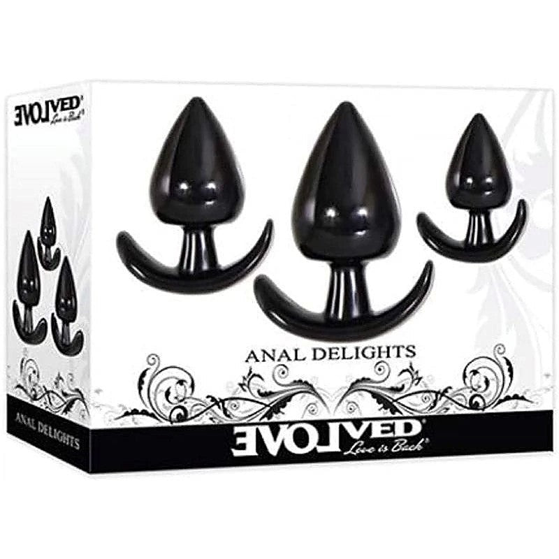 Professional-Grade Anal Delights by Evolved - Butt Plugs