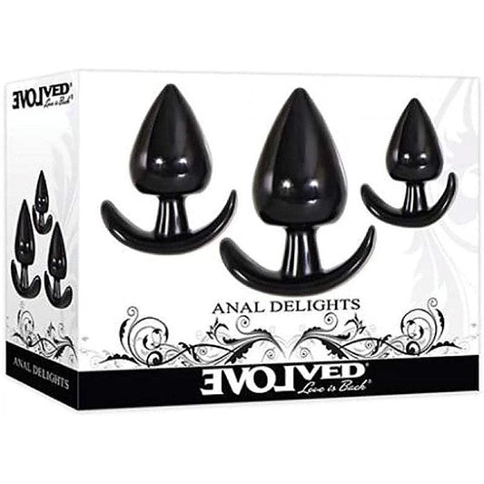 Anal Delights Butt Plug Waterproof by Evolved - Butt Plugs