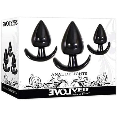 Professional-Grade Anal Delights by Evolved - Butt Plugs
