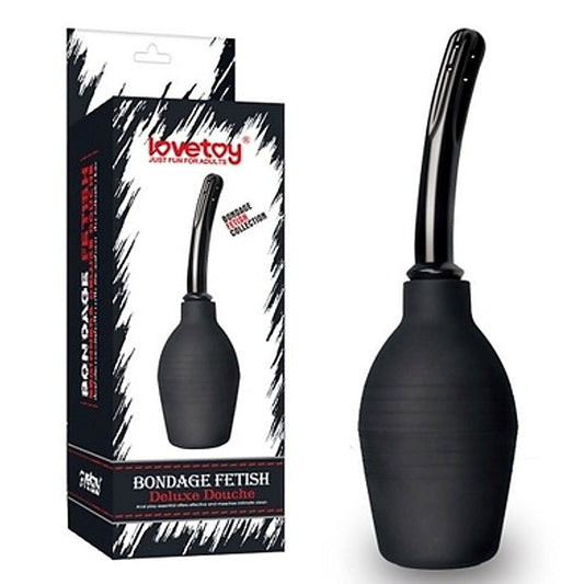 Bondage Fetish Deluxe Curved Douche by Lovetoy - Enemas and Douches