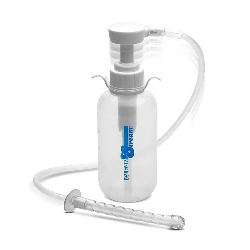 CleanStream Pump Action Enema Bottle with Nozzle - Anal Cleansing