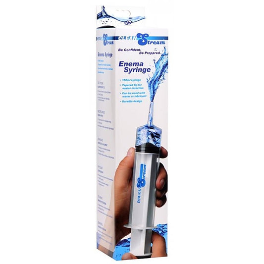 CleanStream 150ml Enema Syringe by XR Brands - Enemas and Douches