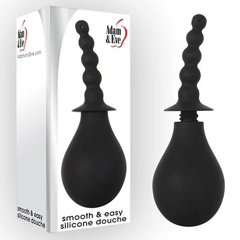 Smooth and Easy Silicone Douche by Adam & Eve - Anal Cleansing